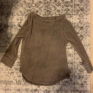 grey long sleeve